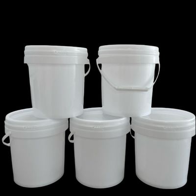 Accessori per contenitori di pesce 1 gallone secchio di plastica con coperchio e maniglia inclusi