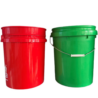 Filtro di seta/trasferimento di calore/stampa IML secchio di plastica 5L/10L con coperchio sigillabile