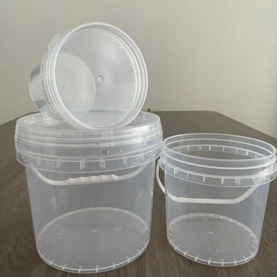 1.0 a 2.5 mm Spessore secchio di plastica a prova di manomissione con copertura vasche rotonde