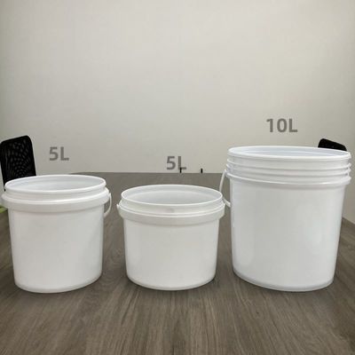 Polipropilene 4L 5L 8L 10L 15L 18L secchio di plastica alimentare con stampa a trasferimento termico