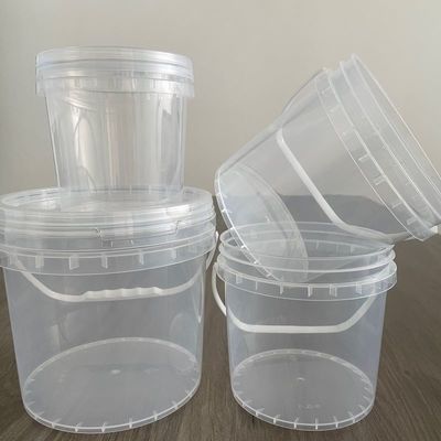 Personalizza YES 4L secchio di plastica con coperchio Soluzione di stoccaggio di salsa chimica
