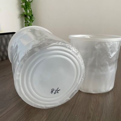 Liner rosso personalizzato per colla di verniciatura e liquido chimico in contenitore di secchi di plastica