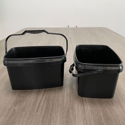 Contenitore di ghiaccio quadrato rosso certificato GAP/ISO/FDA con stampa e personalizzazione personalizzate