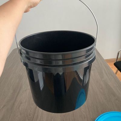 2 galloni 4 galloni secchio di plastica con stampa di trasferimento di calore e coperchio facile da aprire