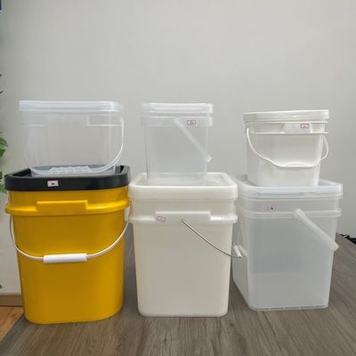 Contenitore di ghiaccio quadrato rosso certificato GAP/ISO/FDA con stampa e personalizzazione personalizzate