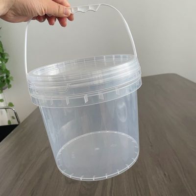 Vasche di polipropilene personalizzate 3L 4L 5L 8L 10L contenitore secchio di plastica con coperchio