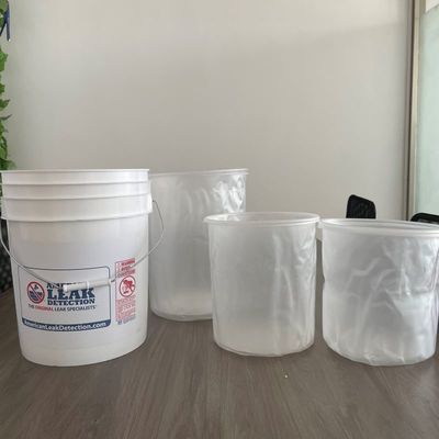 Comodo Red Disposable Plastic Bucket Liner Personalizzare Necessità di facile smaltimento