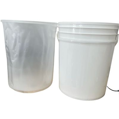 Liner di botte di tamburo di plastica rotondo di dimensioni personalizzate in polipropilene per secchi di vernice