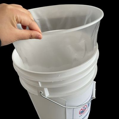 Liner di scarico monouso in plastica per bucket di 10L e 20L di vernice, certificato da GAP/ISO/FDA