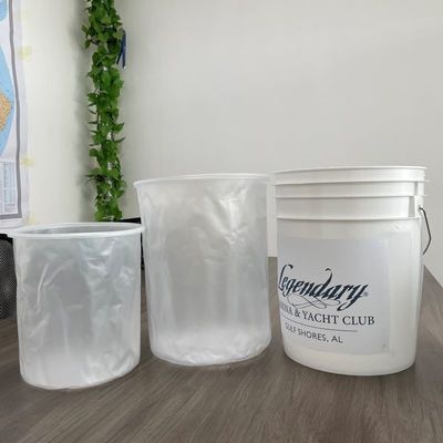 Bottile di plastica rotonda versatile per varie condizioni di lavoro personalizzabile e resistente