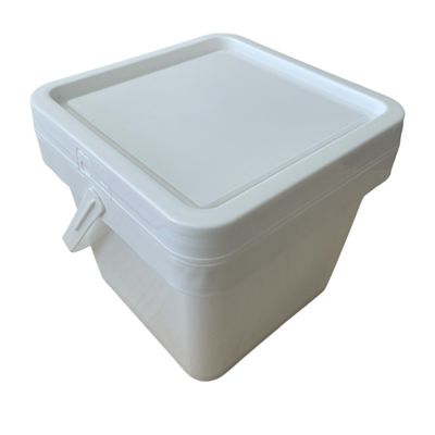 1 gallone di secchio quadrato con coperchio 4 litri Spessore da 1,0 a 2,5 mm Soluzione per lo stoccaggio degli attrezzi