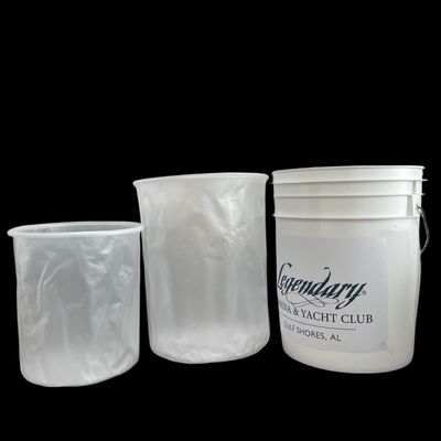 Silk Screen/Heat Transfer/IML Printing 20L Plastic Bucket Liner per contenitore di scatole di vernice