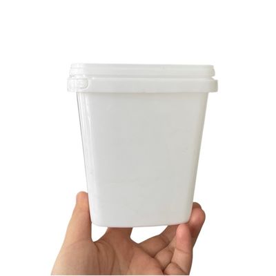 Barattolo quadrato 32 oz Barattolo alimentare con stampa di trasferimento di calore e certificato GAP/ISO/FDA