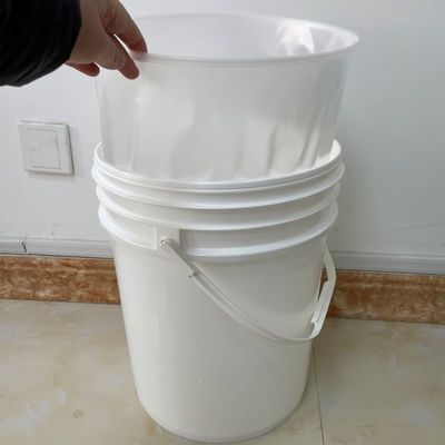 Liner personalizzato trasparente per secchi di plastica da 8L, 10L e 20L Certificato GAP/ISO/FDA