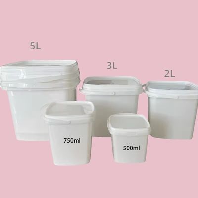 Barrel in plastica in formato quadrato su misura 1L 2L 3L 4L 5L 10L 15L 16L 18L 20L 25L PP per ingrosso