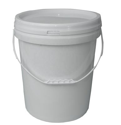 Contenitore in plastica rotonda da 20L con manico per vernice