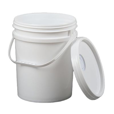 Contenitore in plastica rotonda da 20L con manico per vernice