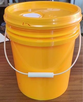 Contenitore in plastica rotonda da 20L con manico per vernice