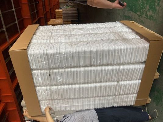 Bottile di vernice di plastica rotonda o quadrata con manico e coperchio a prova di perdite 1L-25L Capacità