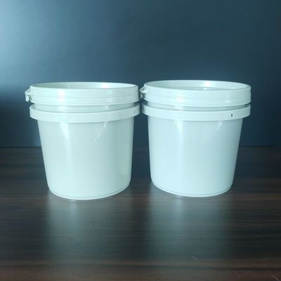 Personalizzare secchio di plastica rotondo in 2L 5L 8L 10L 15L 20L per lo stoccaggio della polvere detergente