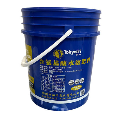 Barattolo di vernice in plastica trasparente da 5 galloni personalizzare sì barattolo di plastica da 20 litri per la vernice