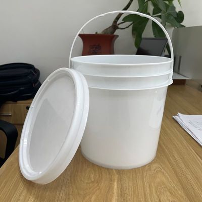 LOGO personalizzato 1L 2L 3L 4L Contenitore trasparente imballaggio secchio di plastica con coperchio