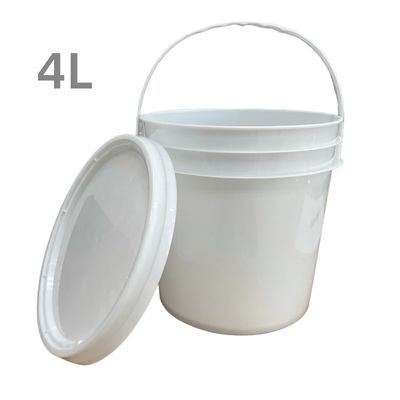 LOGO personalizzato 1L 2L 3L 4L Contenitore trasparente imballaggio secchio di plastica con coperchio