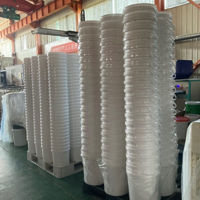 Contenitore di plastica rotondo o quadrato da 1 litro a 25 litri con elevata durata