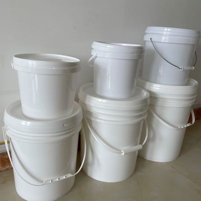 Scafo rotondo quadrato di plastica da 5 galloni 20 litri Scafo multiuso con facile apertura