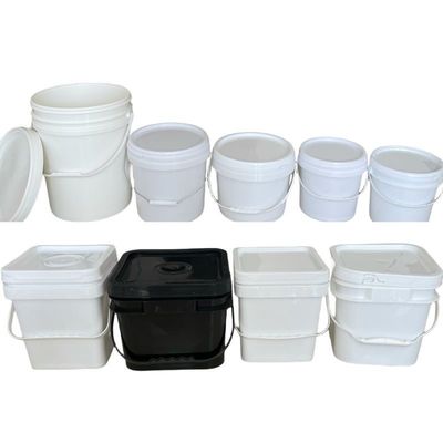 Botti di plastica riciclabili di 1 gallone e 5 galloni con certificazione GAP/ISO/FDA