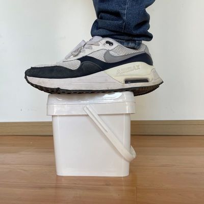 4L 5L 6L 8L secchi quadrati di plastica con manico quadrato o rotondo