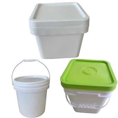 4L 5L 6L 8L 10L secchi quadrati con coperchio Soluzioni di conservazione alimentare durevoli ed ecocompatibili