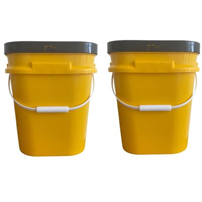90 mil all-purpose bucket food grade plastic bucket con coperchio e maniglia Made in Qingdao