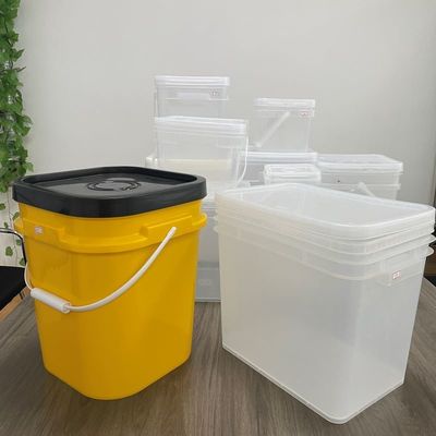 90 mil all-purpose bucket food grade plastic bucket con coperchio e maniglia Made in Qingdao