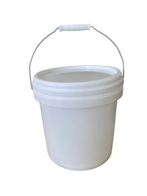 Disegno su tela di seta stampato 2 galloni secchio di plastica per contenitori minerali