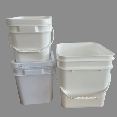 Bottile di plastica trasparente trasparente di plastica per alimenti da 1 a 20 litri di latte Bottili di plastica con coperchio