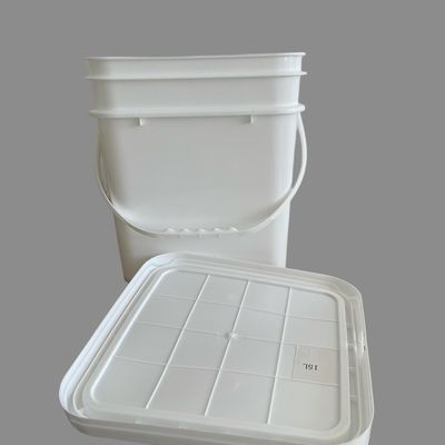 Bottile di plastica trasparente trasparente di plastica per alimenti da 1 a 20 litri di latte Bottili di plastica con coperchio