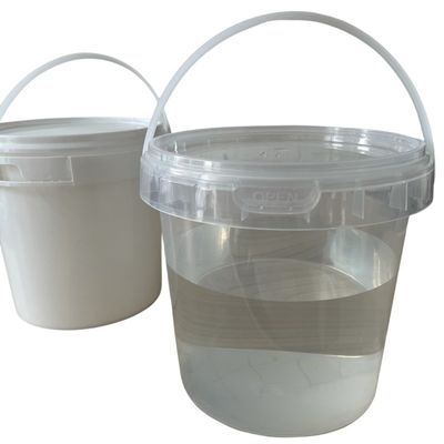 Personalizza il tuo imballaggio con secchi di plastica rotondi da 2 litri e maniglia anti-manipolazione