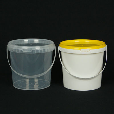 1L di PP di qualità alimentare di plastica secchi rotondi stampati su misura a prova di perdite spessore da 1,0 a 2,5 mm