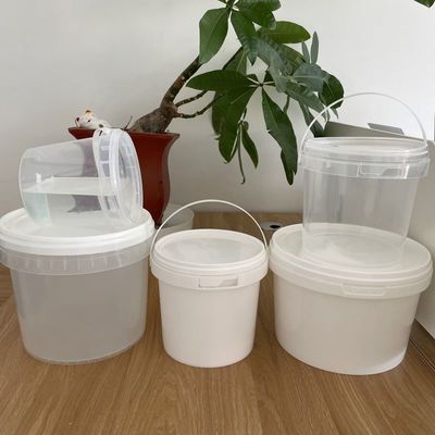 3L 4L 5L 6L 8L 10L 18L secchi con coperchio Contenitore di secchi di plastica con coperchio a prova di perdite