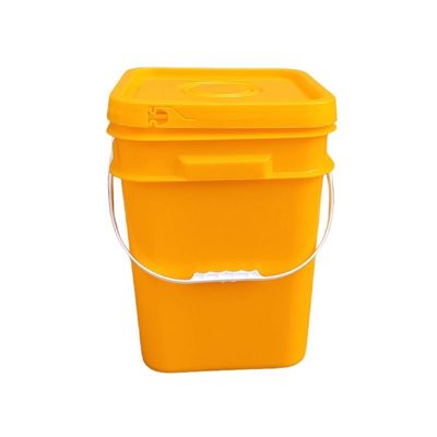 5L 6L 8L 10L 15L 18L 20L Scafo Materiale PP Nero Plastico Quadrato Scafo Strumento Personalizzare