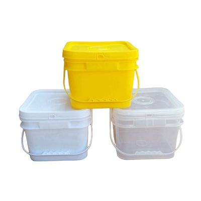 Certificato GAP/ISO/FDA 4L 5L 10L 15L 16L 18L 20L 25L secchio di plastica in PP di grado alimentare