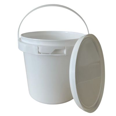 2L imballaggio a prova di manomissione secchio di burro trasparente secchio bianco trasparente secchi di plastica