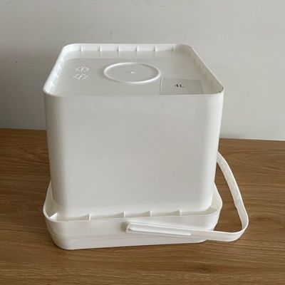 GAP/ISO/FDA Certified Square Bucket 2L/4L/5L/6L/10L/18/20L PP Plastic Bucket con manico