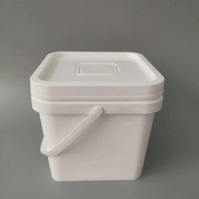 Bottile quadrato con coperchio 4L 5L 6L 8L 10L 4 galloni Bottile di plastica per la conservazione dell'acqua