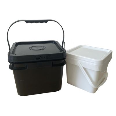 Personalizza un secchio di plastica rotondo da 5L/8L per acqua minerale spessore 1,0-2,5 mm e resistenza