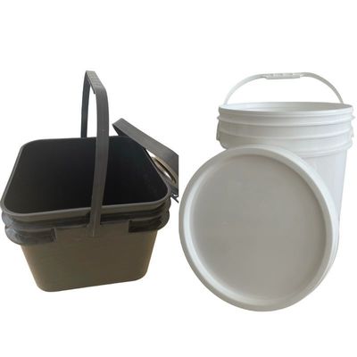 Personalizza un secchio di plastica rotondo da 5L/8L per acqua minerale spessore 1,0-2,5 mm e resistenza