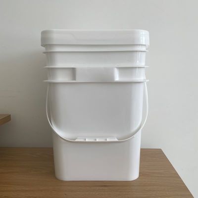 Scafo di plastica quadrata con coperchio stampa a colori personalizzata spessore di trasferimento di calore 1,0-2,5 mm