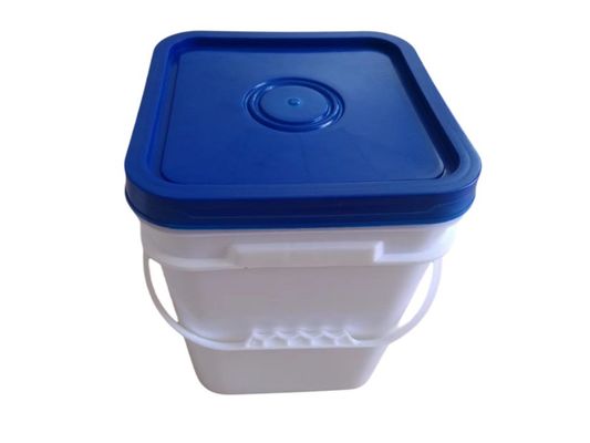 Scafo di plastica quadrata con maniglia colore personalizzato cerchio rotondo o quadrato GAP/ISO/FDA