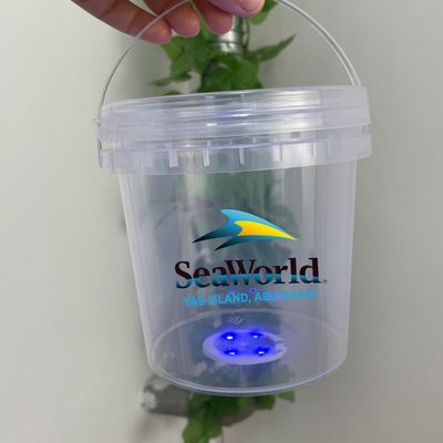 Contenitore di gelato in plastica resistente e personalizzato